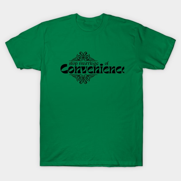 Marriage of Convenience T-Shirt by Jackies FEC Store